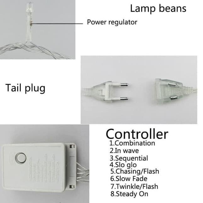 Murah Banget LAMPU KELAP KELIP RAINBOW
