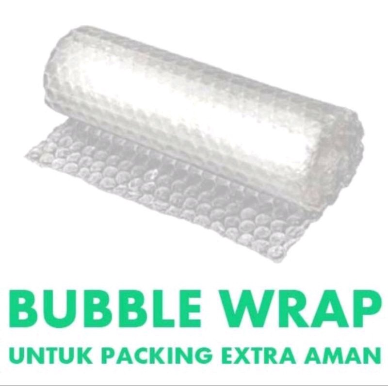 

tambahan bubble wrap extra untuk packing