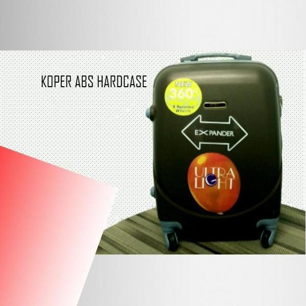 Koper Travel Murah 4 Roda Ukuran 24"Inch Bagasi Robert Ansell Abs Lelydenisa