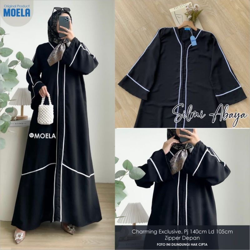 silmi abaya gamis kafta moela