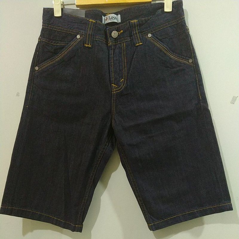 CFD045A NEW CELANA PENDEK WARNA BIRU DONGKER LOIS ORIGINAL