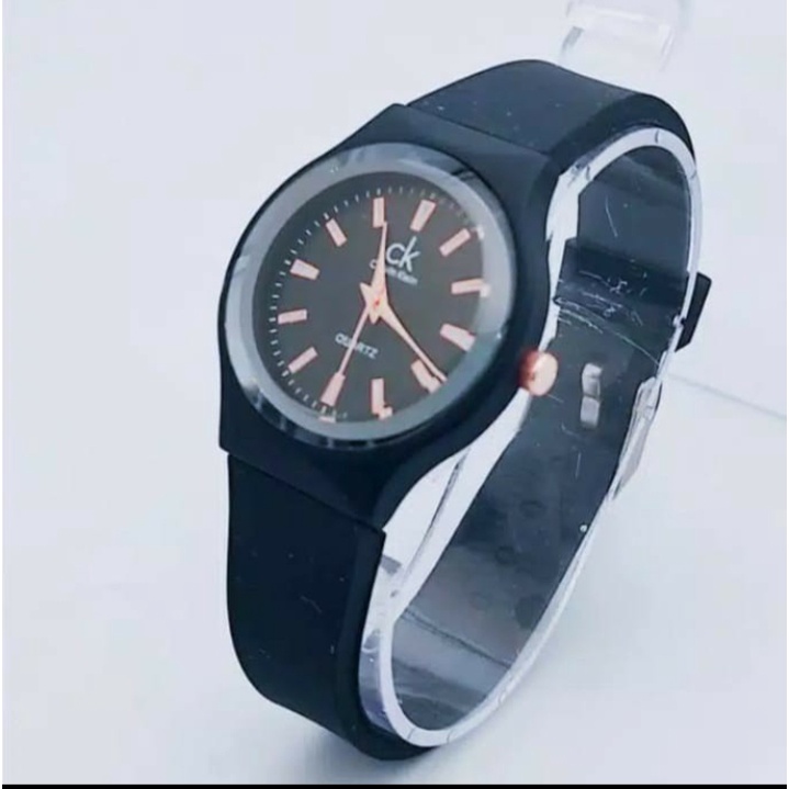 Jam Tangan wanita RUBBER anti air / Jam Tangan cewek sporty Murah