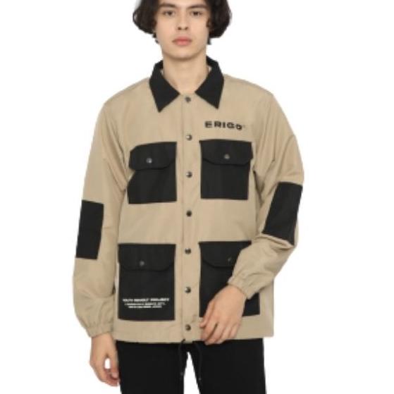[KODE PRODUK JM0FY6465] Jaket Erigo Coach Combi Stlye Japan / Coach Erigo / Winbreaker Erigo / Jaket