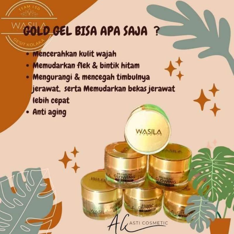 Gold Gel wasila cosmetik