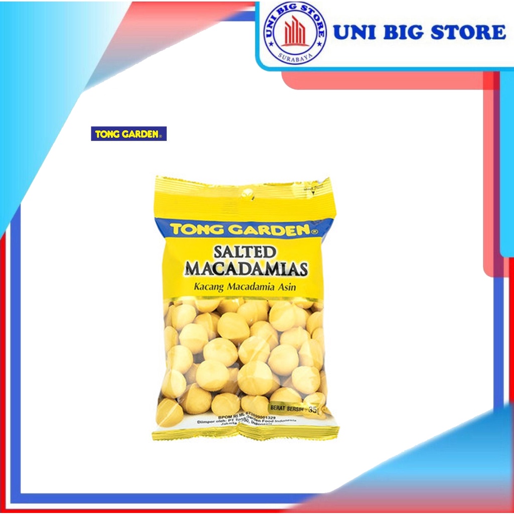 

Tong Garden Salted Kacang Macadamia Nut 35 gr