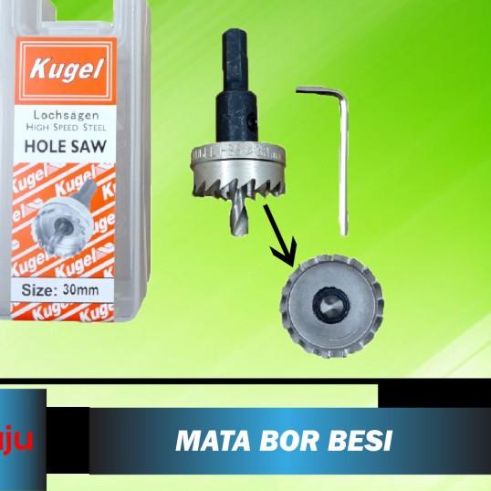 Hole Saw Besi 30mm / HoleSaw Besi 30mm / Mata Bor Besi 30mm KUGEL