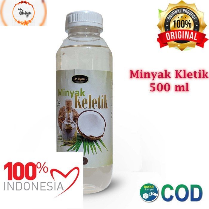 

Minyak Kelapa Asli 500 mlMurni 100% Klentik Keletik Kelentik Lentik