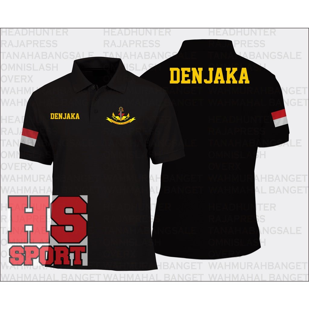 POLO DENJAKA PASUKAN KHUSUS DETASEMEN JALAMANGKARA-  BAJU KERAH DENJAKA