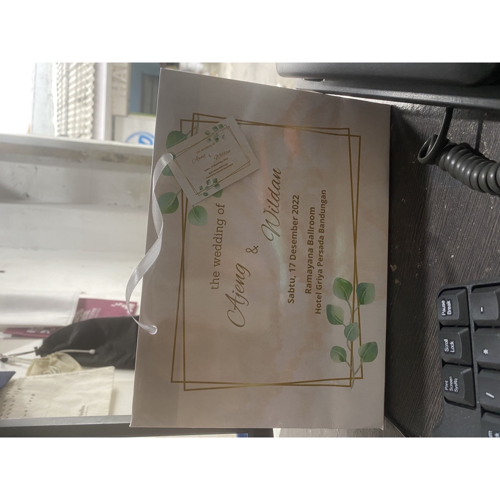 

PAPERBAG, PAPER BAG NIKAH, PAPER BAG WEDDING, CUSTOM