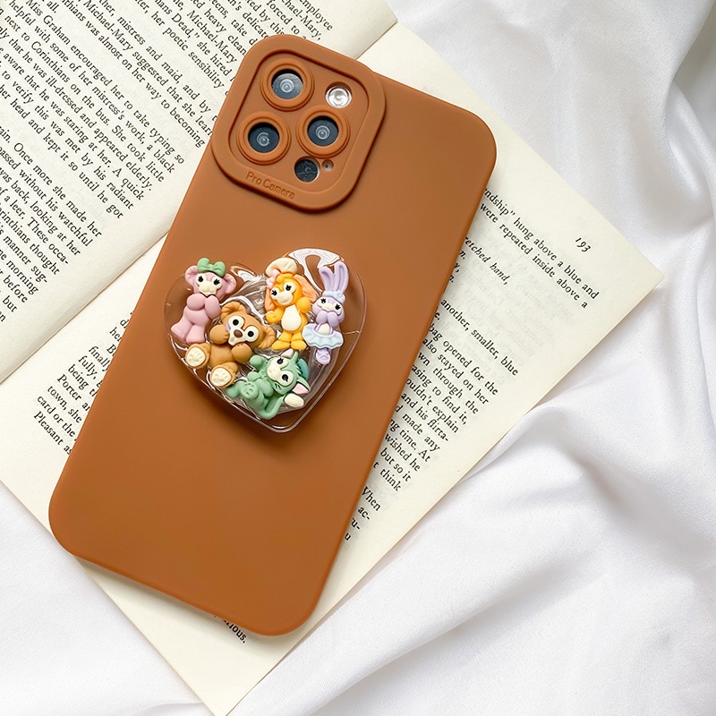 POP GRIP PHONE HOLDER POPSOCKET 3D Semi Transparan Duffy Shelbie READYSTOCK