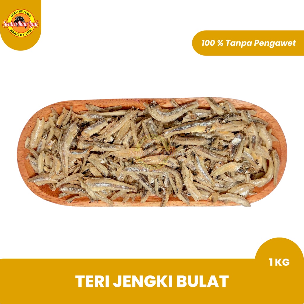 

Ikan Asin Teri Medan Jengki Bulat 1 Kg