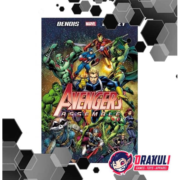 

Drakuli Hobbies Comic Avengers Assemble by Brian Michael Bendis Paperback