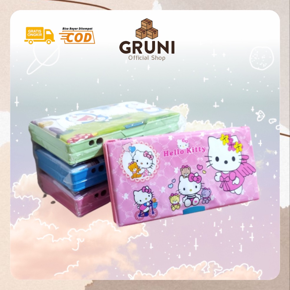 

GRUNI ST0010 Kotak Pensil Karakter 2 Sisi Magnet