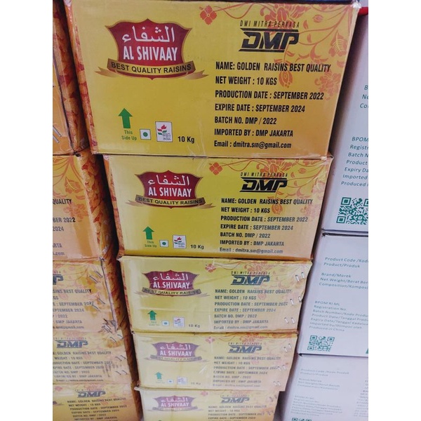 

KISMIS GOLDEN RAISIN ASAM MANIS 1 KG