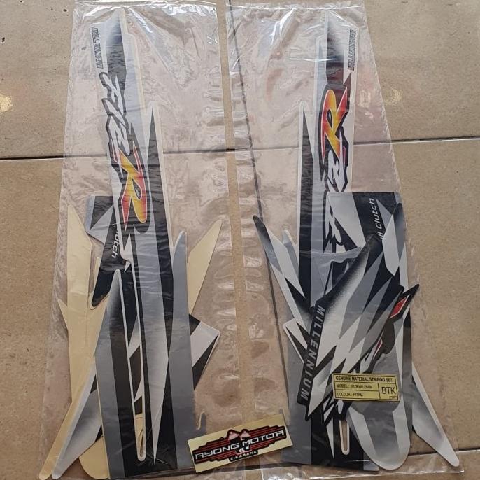 Striping Fiz R Millenium 2000 Hitam Putih