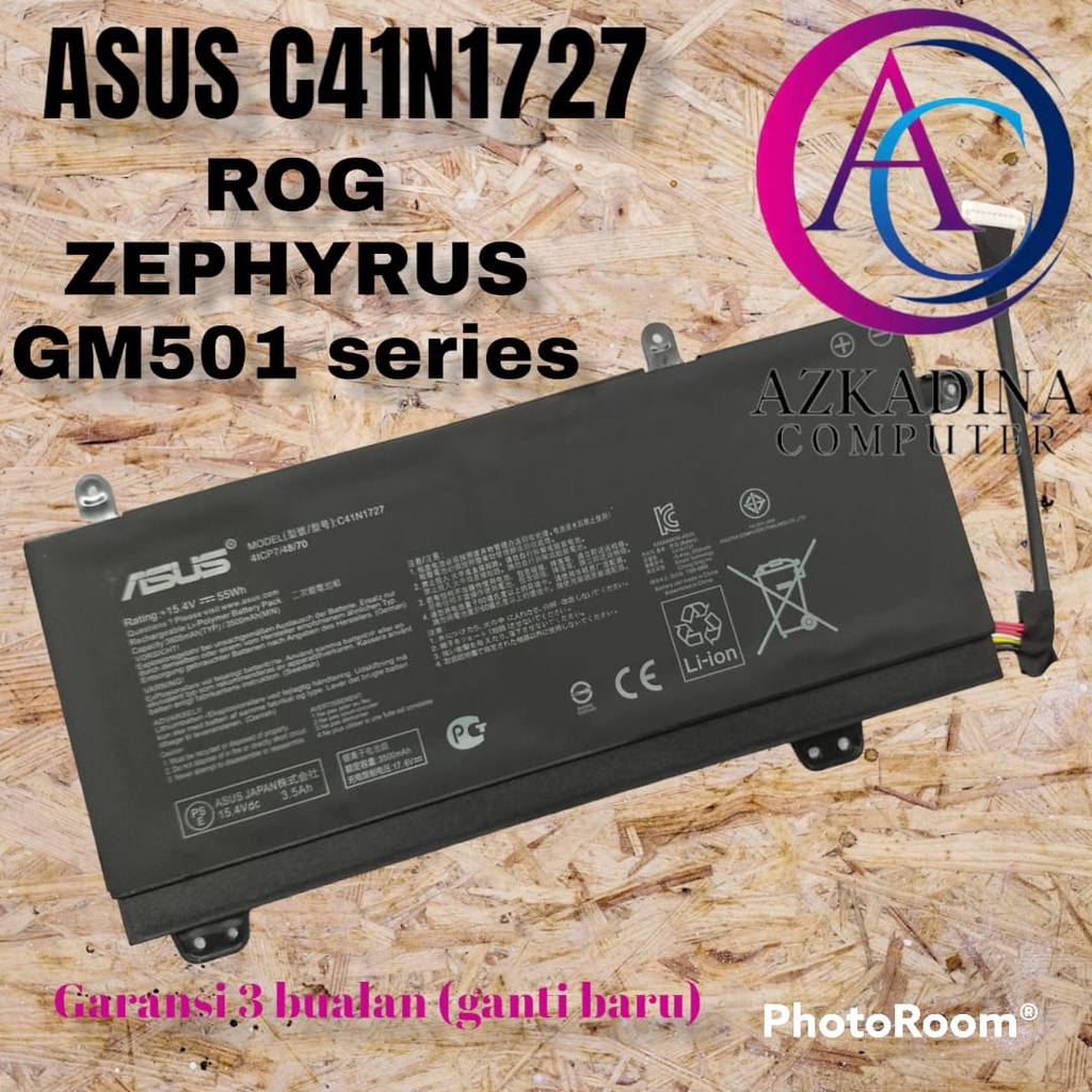 Baterai Asus ROG Zephyrus GM501 GM501G GM501GM GM501GS C41N1727