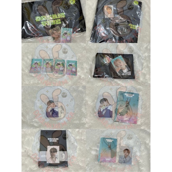 NCT DREAM VIBE EXHIBITION ECO BAG - BADGE - KEYRING - STRAP POUCH - TSHIRT - DIARY - TICKET JAEMIN J