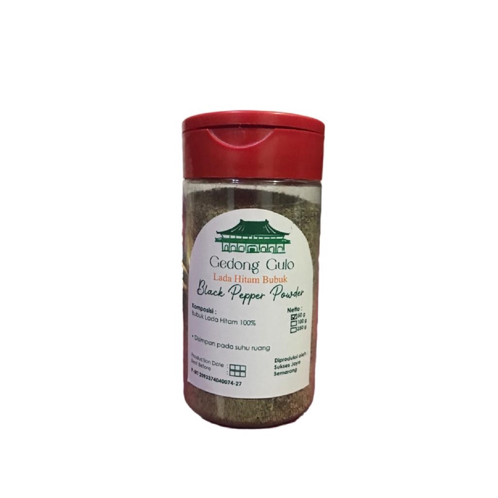 

LADA HITAM MERICA BUBUK / BLACK PAPPER POWDER ASLI - 40GR