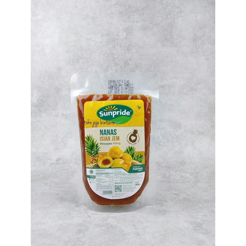 

DUTA PINEAPLLE FILLING 500 GR / SELAI NANAS NASTAR SIAP PAKAI DAN SEHAT 500 GR