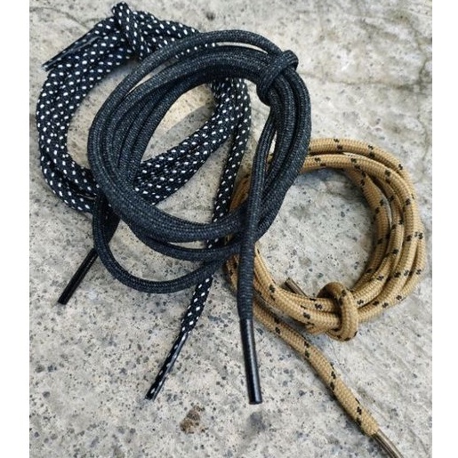 Tali Sepatu bulat motif - Tali Sepatu gunung motif