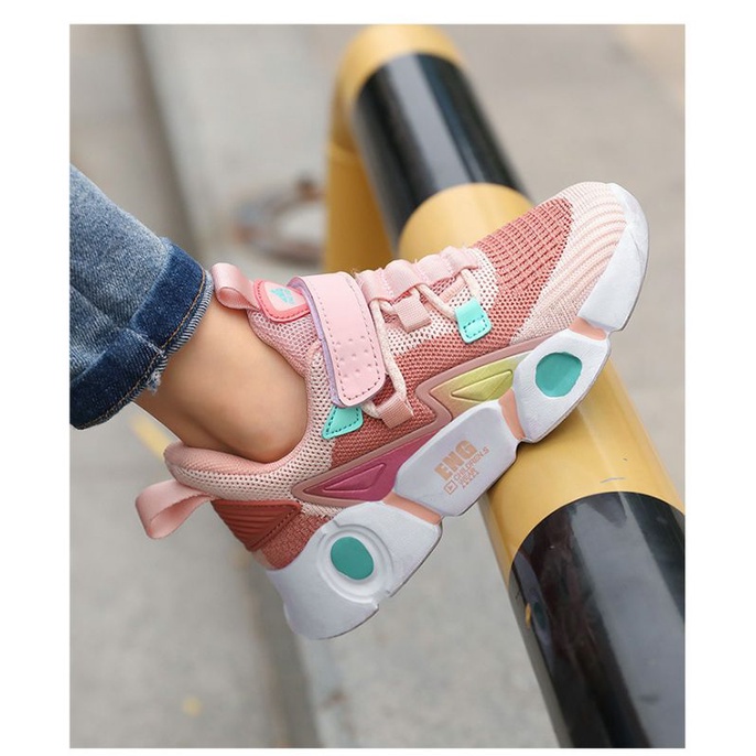 Sepatu Sneaker Anak Perempuan Umur 6-12 tahun