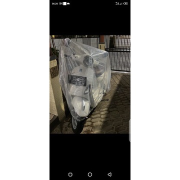 Sarung Cover Transparan Motor VESPA LX SPRINT NMAX PCX AEROX ADV Universal