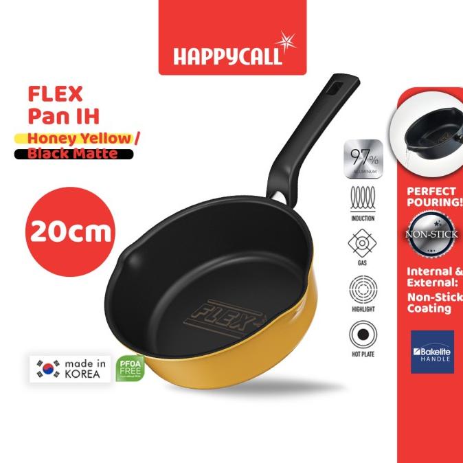 TERBARU HappyCall Flex Pan /PERALATAN MASAK SET/PANCI PRESTO/PANCI SET/WAJAN ANTI LENGKET