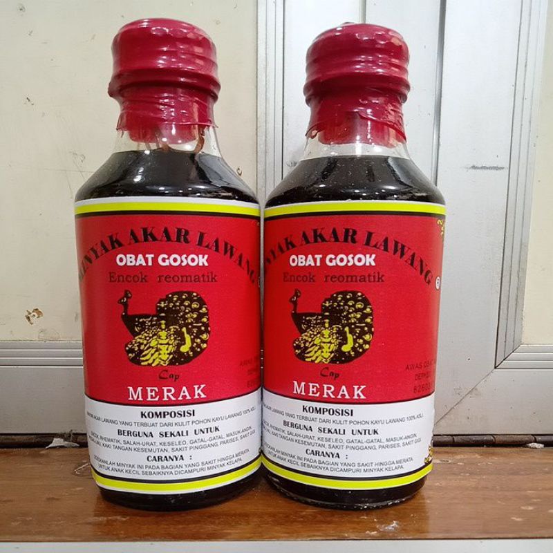 MINYAK AKAR LAWANG BOTOL KACA 140ML