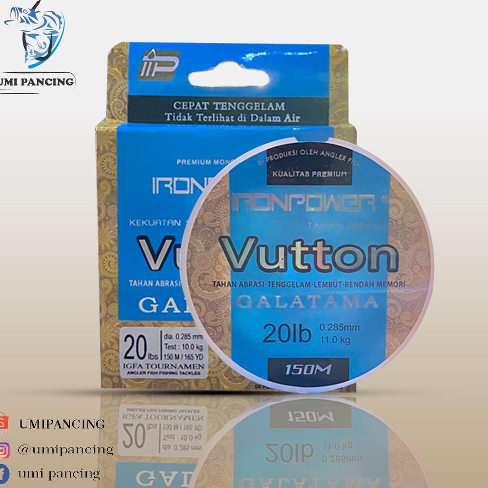 SENAR WANGER/UNION/VUTTON GALATAMA,IRONPOWER berkualitas,lembut dan mudah tenggelam [BMU.18Oc22т]