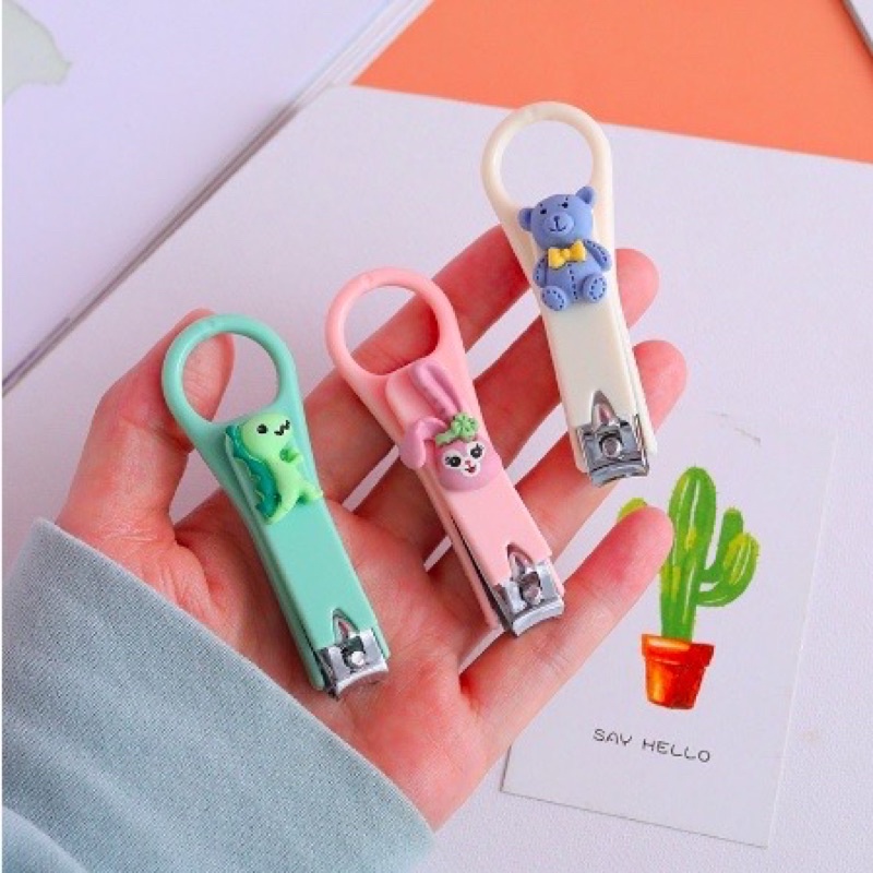 Gunting Kuku Karakter Mini Pemotong Kuku Mini Motif Animal Kartun Lucu Souvenir Pernikahan Gunting Kuku Mini Karakter