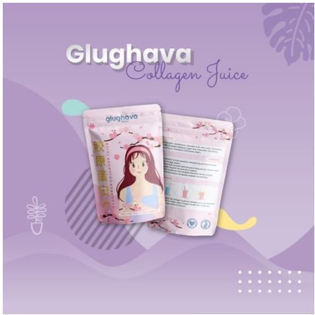 𝐏𝐞𝐦𝐮𝐭𝐢𝐡 𝐓𝐮𝐛𝐮𝐡- Glughava Kolagen Juice 50gr di minum BPOM