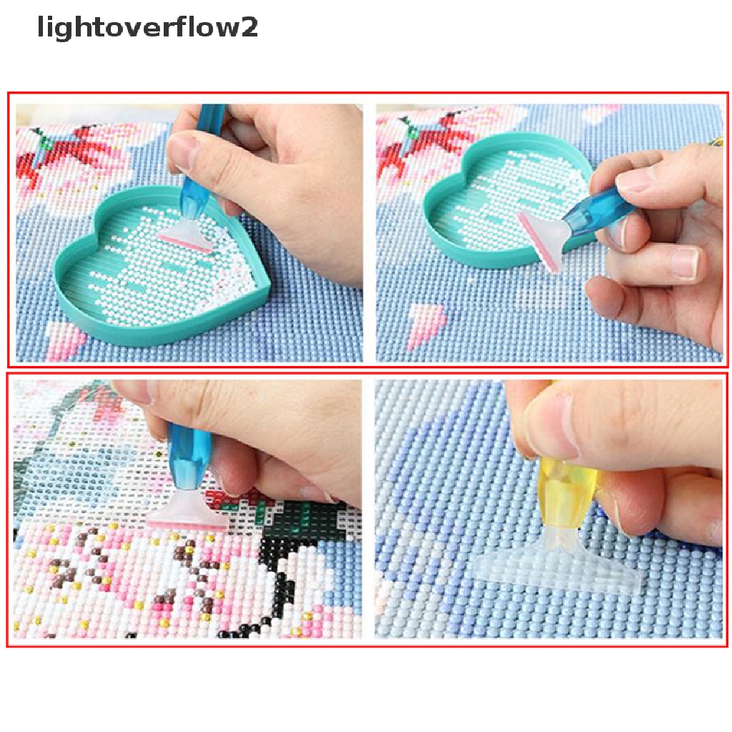 (lightoverflow2) Pena Paing Berlian Dengan 6 Ujung Bahan Plastik Untuk Pabrik
