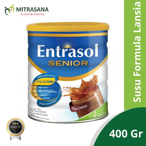 

[ COD ] ENTRASOL SENIOR 400 Gr COKLAT