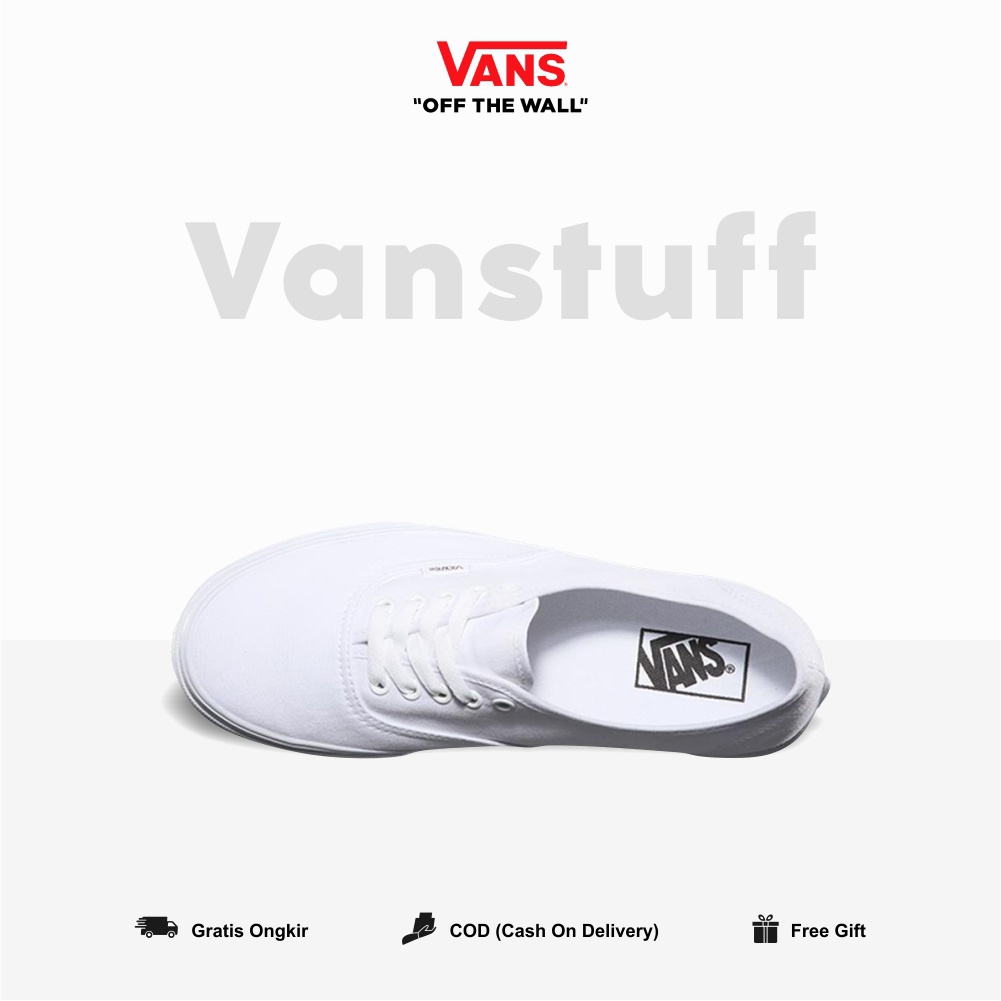 Authentic Classic True White Cowok Cewek Original 100 % Global Market BNIB Ori Putih Polos