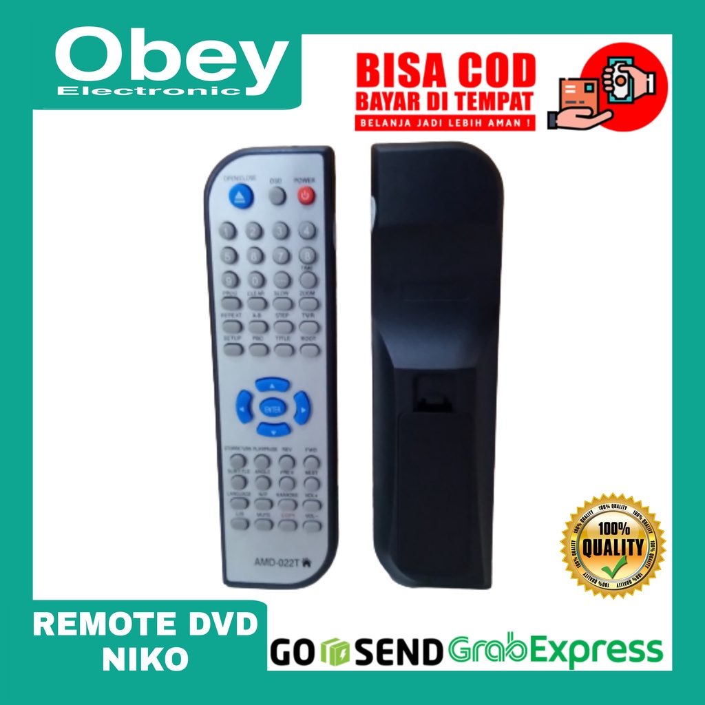 REMOT DVD NIKO NC-315D / NICO / SKYTRON / SIMBA