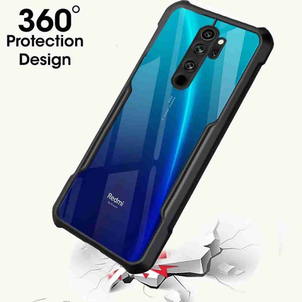 Hardcase Redmi Note 8 Pro Shockproof Transparent Casing Redmi Note 8 Pro