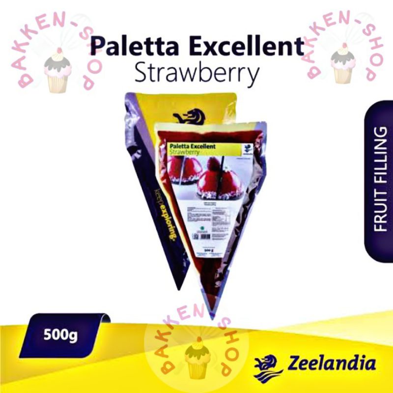 

Selai Strawberry Zeelandia/Strawberry Jam Paletta 500gr