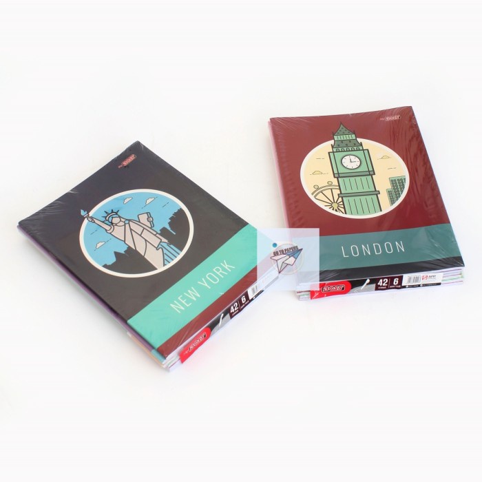 

BIG BOSS Buku Tulis 42 Lembar [ PER PACK ISI 6 BUKU ]