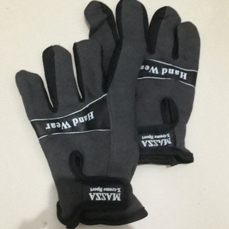 sarung tangan hitam full jari