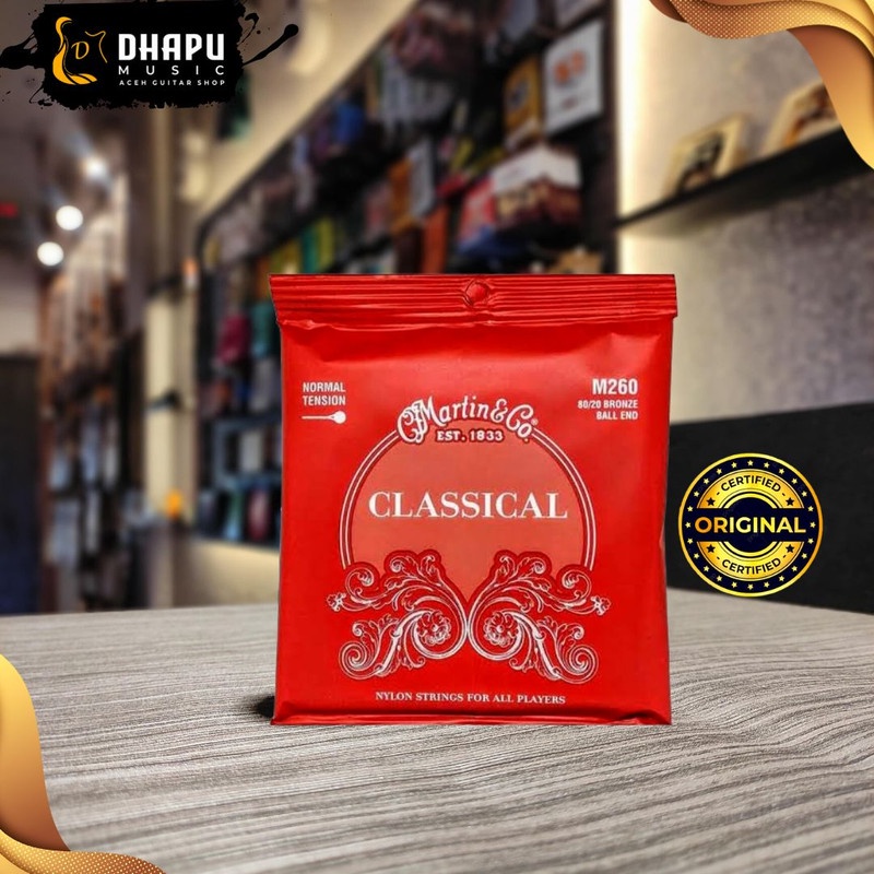 Senar Gitar Classic Martin&Co M260 Classical Nylon Original - Dhapu Music