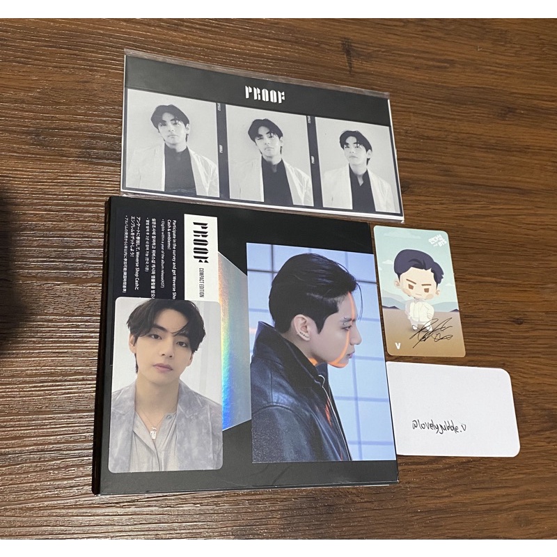 Album proof compact unsealed TAEHYUNG JUNGKOOK