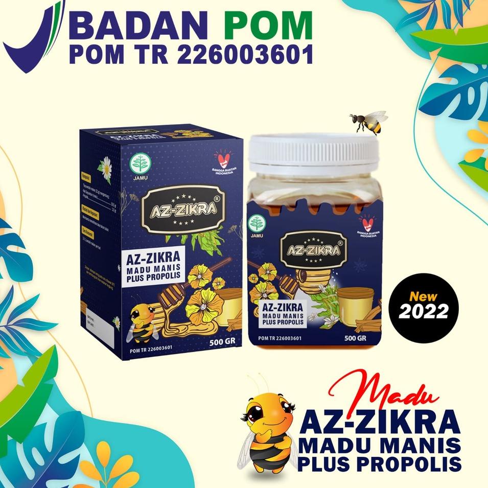 

kodek9K4w--New Madu Azzikra - Hutan Manis Plus Propolis 500gr