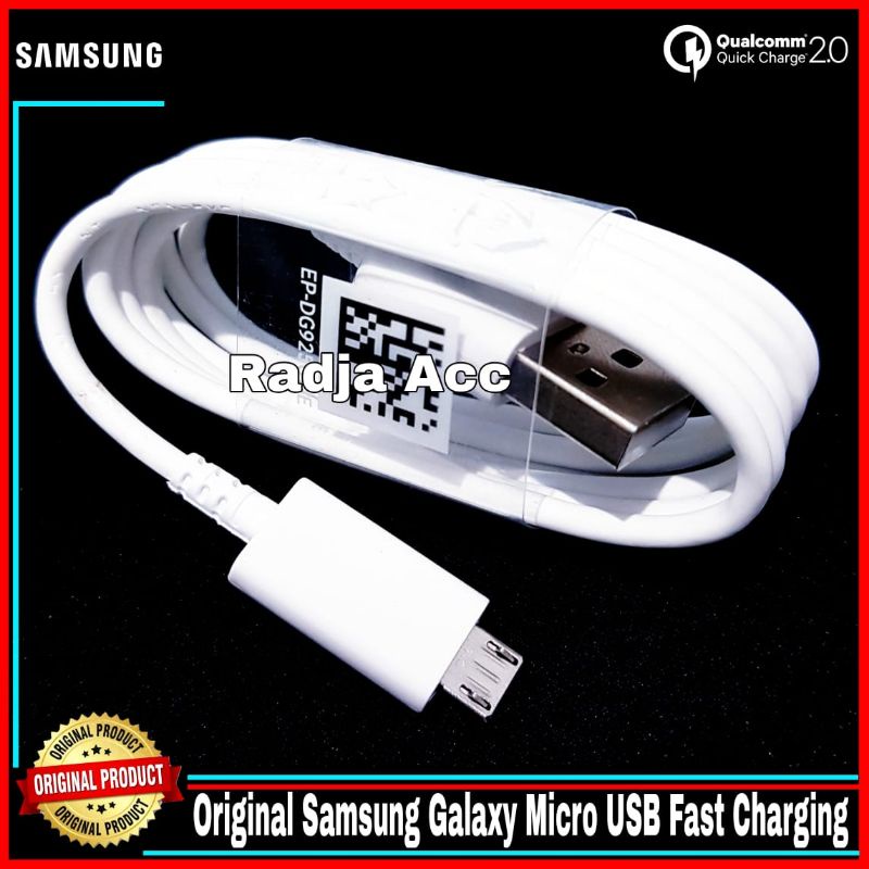 Kabel Data Samsung Galaxy S6 S7 Note 5 ORIGINAL 100% Fast Charging Micro USB