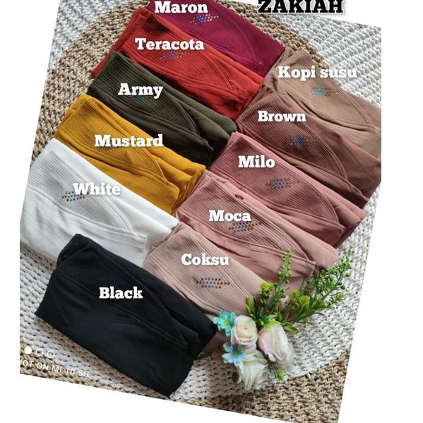 Khimar Ceruty Premium DAVIA PAYET Original Zakiah "UG.18Oc22ᴸ"