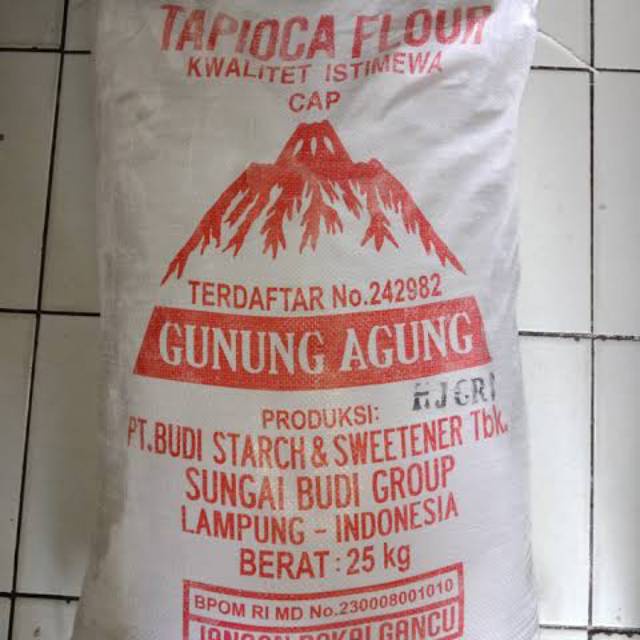 

PORMO MURAH !!!!!TAPIOKA GUNUNG AGUNG 25 KG