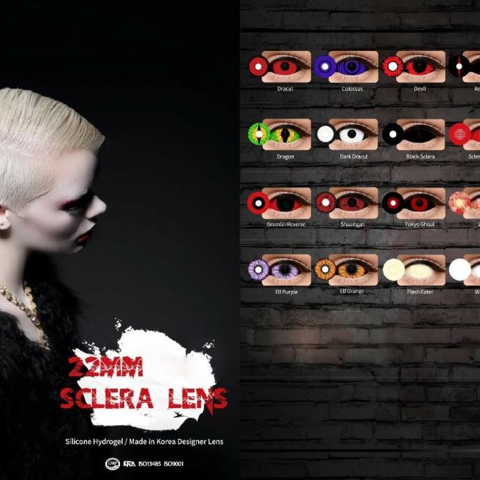 New Full Sclera Contact Lens - Color