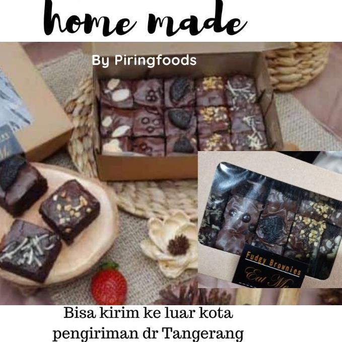 

Terlaku FUDGY BROWNIES HOME MADE SUPER ENAK NYOKLAT BANGET SIZE 15X10***