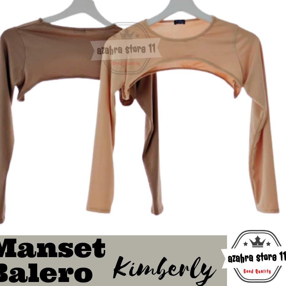 Best Now Manset Kimberly Crop Top Manset Balero Lengan Panjang Manset Lengan Sambung Balero Crop