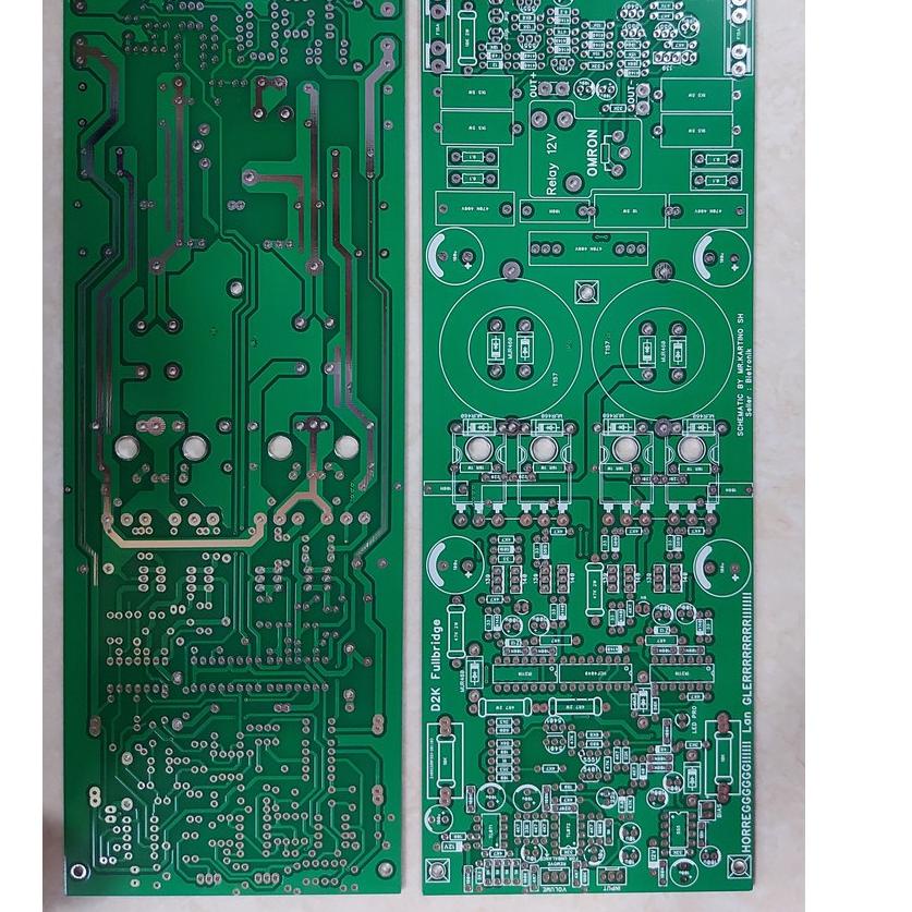 PCB AMPLI CLASS D D2KNEO FullBridge "UJT.18Oc22ᴳ"