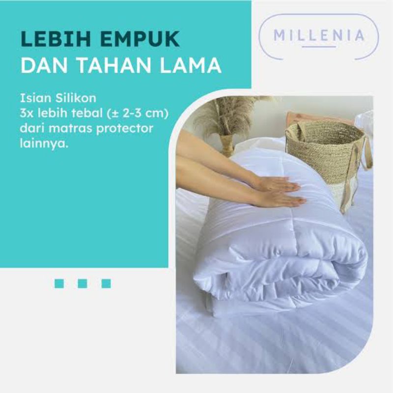 Matras Protector Premium Kasur Original Lembut Tebal Empuk